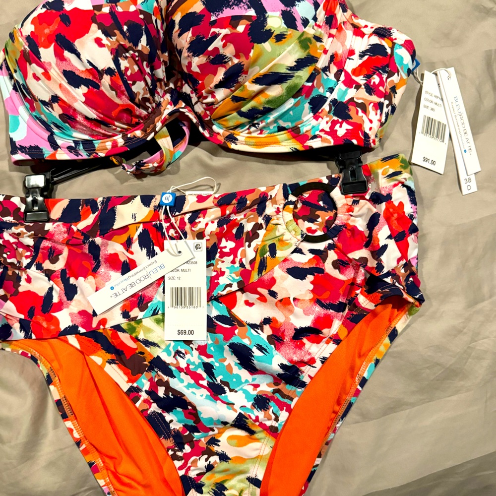 Bleu Women bikini Size 12